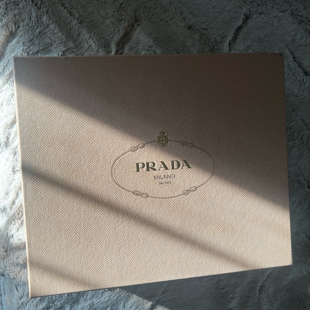 Prada Tan Gift Box